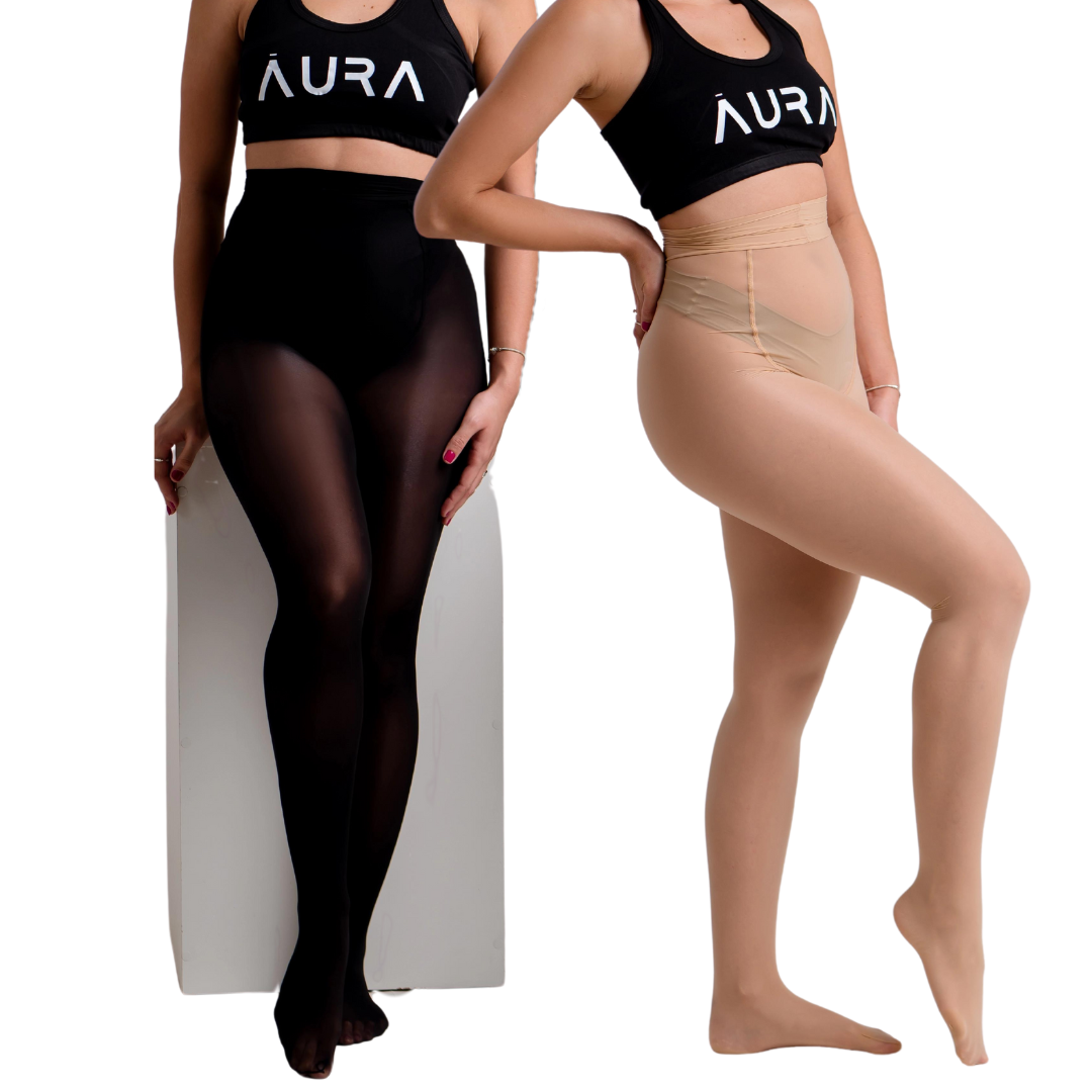 AURA® - Meia Calça Indestrutível fio20 | Compre 1 Leve 2
