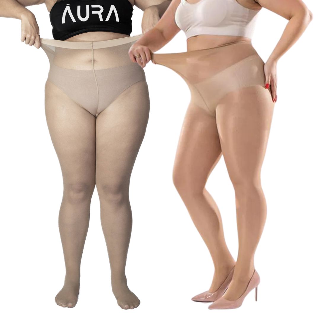 AURA® - Meia Calça Indestrutível fio20 | Compre 1 Leve 2
